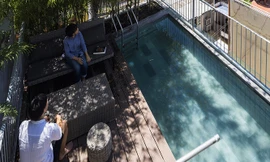 'Nhà tre' như rừng cây trong hẻm Sài Gòn, vừa tắm vừa nghe chim hót