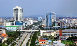 Một góc đô thị Hải Phòng.