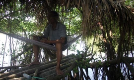 Mùa hè mát rượi trong ngôi nhà tránh nắng đặc biệt của cụ ông 90 tuổi