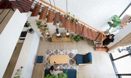 Nhà phố 2 tầng khoảng 1 tỷ đẹp mê mẩn với thiết kế gây ấn tượng mạnh