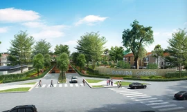 Toàn cảnh khu đô thị Gamuda Gardens.