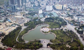 Đề xuất 'xén' đất công viên làm bãi xe, khu mua sắm ở Hà Nội