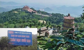 Những khu tâm linh khủng ồ ạt "mọc" trên đất rừng Thạch Thất.