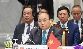 Thủ tướng Nguyễn Xuân Phúc dự Phiên họp toàn thể Hội nghị Cấp cao ASEAN lần thứ 34. - Ảnh: VGP.