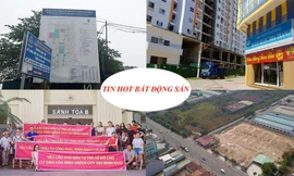 Nhiều nhà dân nứt toác cạnh dự án chung cư, 'bêu tên' CĐT om sỏ đỏ của dân