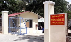 Trường Chính trị tỉnh Bình Thuận. Ảnh: Tư Huynh.