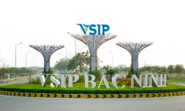 Gần 25ha đất trong Khu đô thị và dịch vụ VSIP Bắc Ninh được Công ty TNHH VSIP nhượng lại cho 5 đối tác xây nhà liền kề, biệt thự.