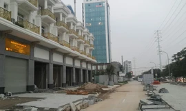 Một dự án nhà phố thương mại shophouse. Ảnh minh họa. 