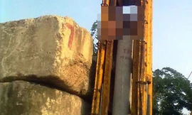 Nam công nhân bị máy ép cọc đè chết