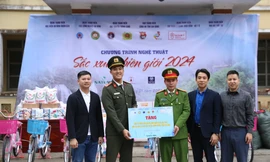 Sắc xuân biên giới những ngày đầu năm