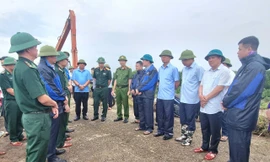 Một huyện ven biển ở Ninh Bình hoàn tất việc di dân, ứng phó với siêu bão