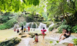 Du khách hoảng loạn vì thuỷ điện ở Hoà Bình xả lũ không báo trước