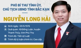 Chân dung Chủ tịch UBND tỉnh Bắc Kạn Nguyễn Long Hải