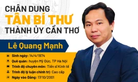 Tiến sĩ kinh tế làm Bí thư Thành ủy Cần Thơ
