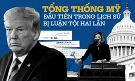 Tổng thống Mỹ đầu tiên trong lịch sử bị luận tội hai lần