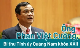 Chân dung Bí thư Tỉnh ủy Quảng Nam Phan Việt Cường 