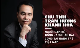 Chủ tịch Trầm hương Khánh Hòa, người cam kết đồng hành lâu dài cùng Tài năng trẻ Việt Nam