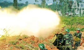 Xem lực lượng DBĐV bắn đạn thật