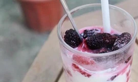 Đổi vị ngày chớm hè với sữa chua dâu tằm thanh mát