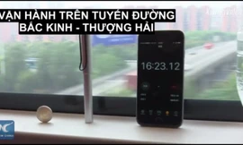 Có gì trên tàu siêu tốc 350km/h, đồng xu dựng đứng không đổ?
