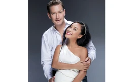 Đoan Trang được chồng chăm sóc chu đáo. 