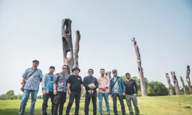 Đoàn nghệ sĩ châu Á ngỡ ngàng với Triển lãm nghệ thuật độc đáo tại Đại Lải