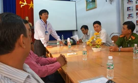 Cuộc họp tại Cục ATVSTP tỉnh Cà Mau ngày 16/12