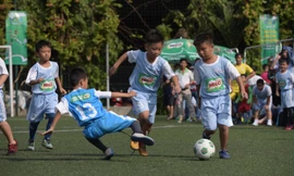 Có tới 13. 335 học sinh tiểu học tại TpHCM tham gia chương trình Festival bóng đá học đường 2018-2019