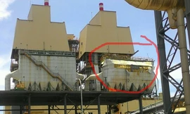 Sự cố tại thiết bị lọc túi vải lò vôi số 1 đã gây tăng áp suất và phát nổ.