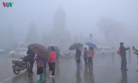 Sa Pa nhiệt độ giảm sâu xuống còn 10,9 độ C