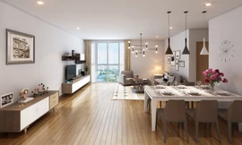 Các căn hộ của Hòa Phát Nguyễn Đức Cảnh có kiến trúc hiện đại, tràn ngập ánh sáng tự nhiên và không gian mở