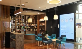 Một góc Trung tâm Thông tin TOTO. Ảnh: Quốc Minh 