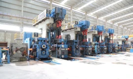 Dây chuyền sản xuất thép xây dựng của Hòa Phát