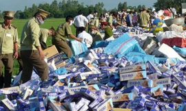 Nhiều vướng mắc trong xử lý thuốc lá lậu ở Việt Nam