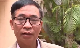 PGS.TS Phạm Văn Tình - Tổng thư ký Hội Ngôn ngữ học Việt Nam. Ảnh: VTV24.