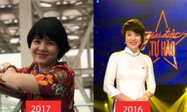 Sau sinh con lần 2, Diễm Quỳnh khá mũm mĩm nhưng vẫn xinh đẹp