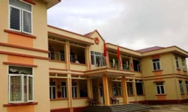 Công sở xã Hà Hải - nơi ông Nguyễn Tiến Dũng từng làm Chủ tịch xã trước khi bị kỷ luật