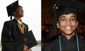 Matthew McKenzie nhận được 2 tấm bằng tốt nghiệp trong cùng một ngày.