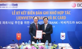 LienVietpostBank và BC Card ký biên bản ghi nhớ hợp tác