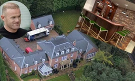 Sợ say bậy, Rooney xây hẳn quán rượu trong nhà