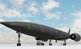 Mô hình máy bay Skylon. Ảnh: Robotpig.net 