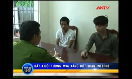 Bốn thanh niên rủ nhau mua xăng đốt quán Internet