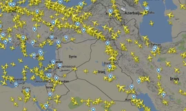 Ảnh chụp hình ảnh trực tiếp các chuyến bay vào lúc 14h50 chiều 12/4.