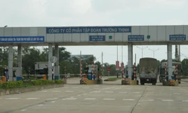 Thủ tục đăng ký làm thẻ giảm phí qua trạm BOT Quảng Trị đặt tại Km 763+800 Quốc lộ 1 còn lắm nhiêu khê! Ảnh: H.T