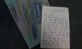 Lạ lùng tên trộm trả tiền cho khổ chủ kèm theo bức tâm thư sau 3 năm