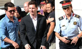 Messi tại một tòa án Tây Ban Nha