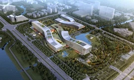 Một phối cảnh Cơ quan Thí nghiệm Quốc gia về Khoa học Thông tin Lượng tử ở tỉnh An Huy, Trung Quốc. Ảnh: SCMP.