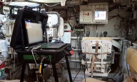 Hệ thống Drakonit bên trong xe bọc thép Puma