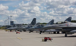 Tiêm kích NATO tham gia tập trận Ramstein Alloy. (Ảnh: NATO)