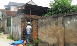  Ngôi nhà xảy ra vụ án mạng.